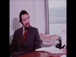 SYND 12-3-72 INTERVIEW IATA SECURITY OFFICER ON HIJACKINGS News Clip