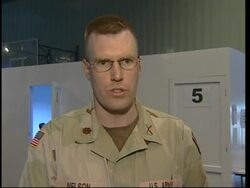 WRAP Vote counting, s'bite from UN; US reax to bomb attack on troops News Clip