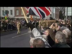 Home coming parade of the Light Dragoons Brigade soldiers News Clip