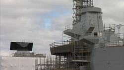 HMS Queen Elizabeth at Rosyth News Clip
