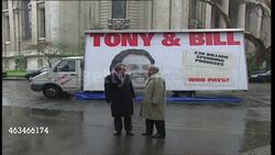 General Election 1997 - William Waldergrave & Brian Mawhinney Unveil Poster News Clip