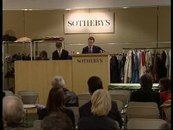 UK: LONDON: SOTHEBY'S HISTORIC ITEMS AUCTION News Clip