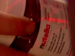 ECU Shot of laser scanner at cashier desk / Mall of America Minneapolis, Minnesota, United States Stock Footage