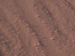 People climbing dune, Dead Vlei, Namib-Naukluft, Namibia Stock Footage