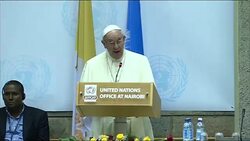 VOICED : Papa: El fracaso de la COP 21 seria catastrofico News Clip