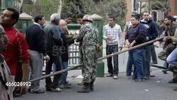 Protesters Checked Before Entering Tahrir Square News Clip