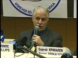 Russian and Italian ISS crew ready for shuttle rendezvous News Clip