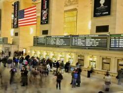 Grand Central Terminal 100th Year Anniversary Stock Footage