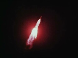 John Glenn is first American to orbit the Earth Stock Footage
