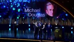 CLEAN : AMichael Douglas receives award in Jerusalem News Clip