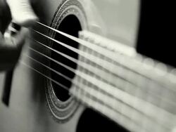 Close up video of guitarists hands macro Stock Footage