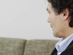 Woman at psychiatrist Stock Footage