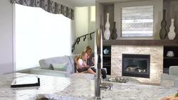 Contemporary Home Interior Stock Footage