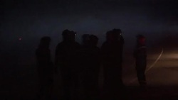 VOICED: Incendio en el noreste de Espana News Clip