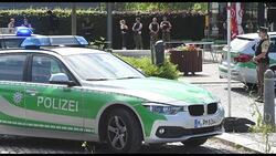 CLEAN : Germany police secure area after Munich shooting News Clip