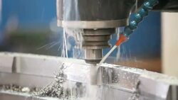 CNC Machine Stock Footage