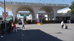 Busy activity around Paso del Norte border News Clip
