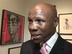 INTERVIEW: Chris Eubank Stock Footage