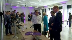 William and Kate visit the University of Manchester News Clip