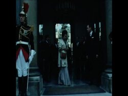 SYND 8 11 71 INDIAN PRIME MINISTER GANDHI MEETS PRESIDENT POMPIDOU News Clip