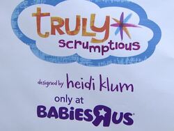 ATMOSPHERE - signage at the Babies "R" Us Throws A #TrulyScrumptious Operation Shower Event Hosted By Heidi Klum Stock Footage