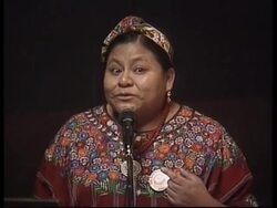 COLOMBIA: NOVELIST MENCHU WORKING FOR PEACE Instructional Video