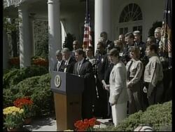 USA: R J REYNOLDS CHAIRMAN TOBACCO DEAL PRESS CONFERENCE (2) News Clip