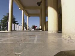 MS Buddhist worshippers praying / Dharamsala, Himachal Pradesh, India Stock Footage