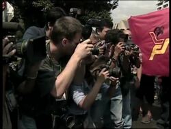 Demonstration against US military presence News Clip