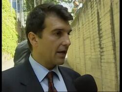 Voting for FC Barcelona president, Cruyff votes News Clip