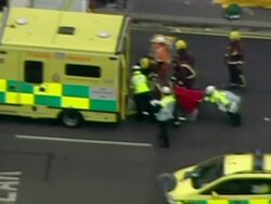 Aftermath of Al Qaeda Bombing London Aerials News Clip