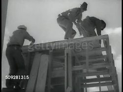 Construction and artists working Instructional Video