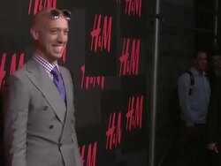 Robert Verdi at H&M Hosts Private Concert With Lana Del Rey Stock Footage