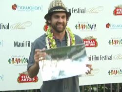Taylor Steele at the Taylor Steele Interview at Wailea HI. (Footage by WireImage Video/GettyImages) Stock Footage