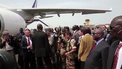 CLEAN : African migrants nurse wounds in Moroccan News Clip