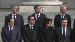 VOICED : Espana homenaje a Adolfo Suarez News Clip