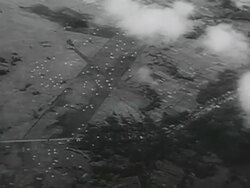 MS Japanese enter in Singapore and soldiers wave aneEnglish flag AUDIO / Russia Stock Footage