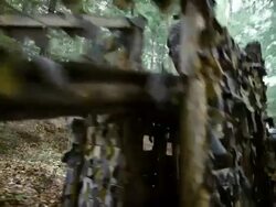 Paintball Player In Action Stock Footage