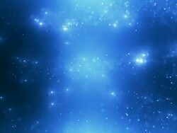 Blue Particles Background - Loop Stock Footage