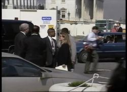 USA: SINN FEIN LEADER GERRY ADAMS AT CAPITOL HILL LUNCHEON News Clip