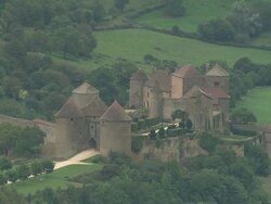 Chateau De Berze Stock Footage