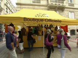 Tour de France Merchandise Boutique in Paris News Clip