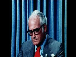 SYND 10-5-72 GOLDWATER AND GRAVEL REACTION TO US VIETNAM BLOCKADE News Clip