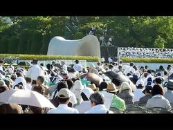 CLEAN: 65th anniversary of the atomic bombing of Hiroshima News Clip