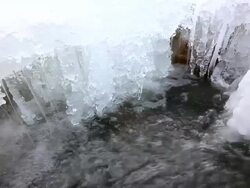 winter river Stock Footage
