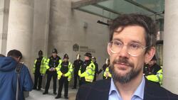 Extinction Rebellion explains why activists have glued themselves to London Stock Exchage News Clip