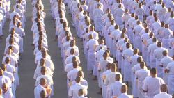 CLEAN : Thailand holds worlds biggest Buddhist News Clip