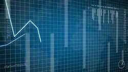 Financial Chart Stock Footage