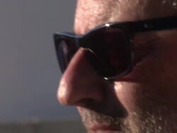 Jean Reno and Abdullah Al Kaabi at the The Philosopher Photocall and Press Conference: 7th Dubai International Film Festival at Dubai .  Stock Footage