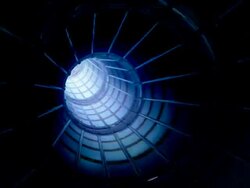 Black Tunnel Stock Footage